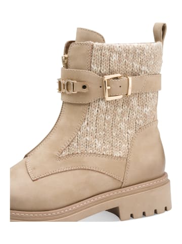 Marco Tozzi Stiefeletten beige