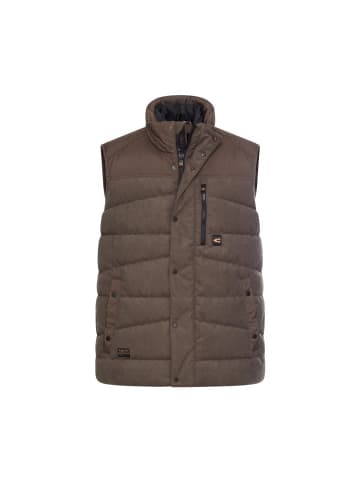 Camel Active Weste in dark choclate