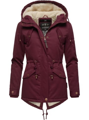 Marikoo Winterjacke Manolya in Wine