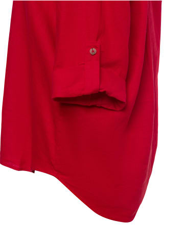 s.Oliver Tunikabluse mit Leinen-Anteil in rot