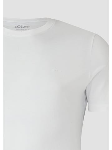 s.Oliver T-Shirt in 0100_weiß