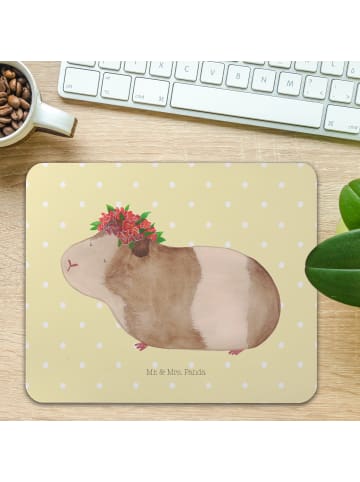Mr. & Mrs. Panda Maus Pad Meerschweinchen Weisheit ohne Spruch in Gelb Pastell