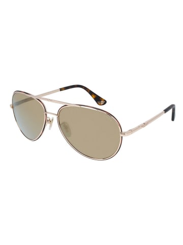 Police Sonnenbrille in gold