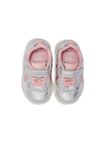 Hummel Elastische Schnürsenkel Sneaker Crosslite Glitter Lebensstil Kinder in SILVER