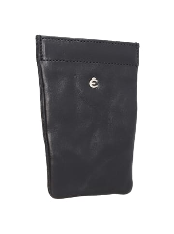 Esquire Toscana Schlüsseletui Leder 6 cm in schwarz