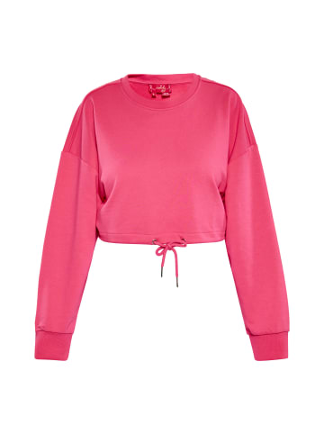 Swirly Damen Sweatshirt in PINK
