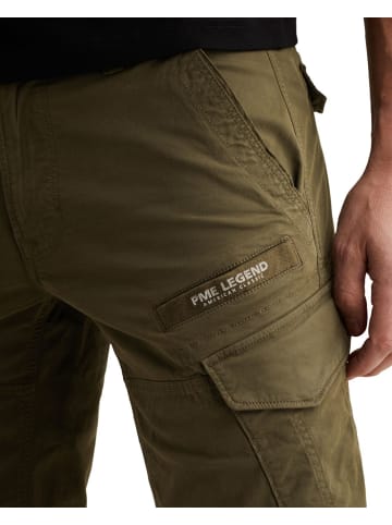 PME Legend Short NORDROP CARGO SHORTS STRETCH TWILL regular/straight in Oliv