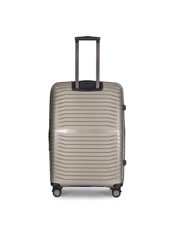 Stratic Bright+ 4 Rollen Trolley L 76 cm mit Dehnfalte champagne