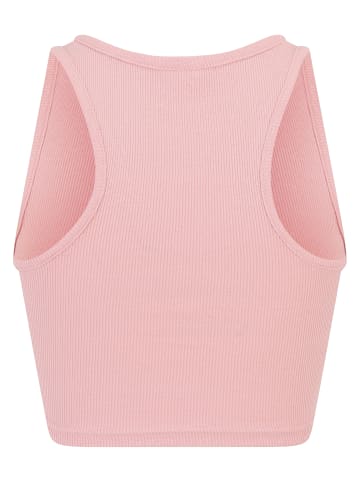 Urban Classics Tanks & Cami in lemonadepink+white