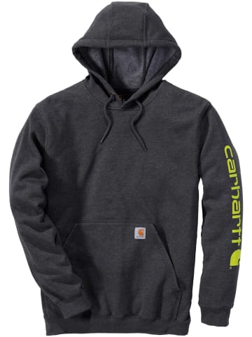 CARHARTT Kapuzensweatshirt in CARBON HEATHER in CARBON HEATHER