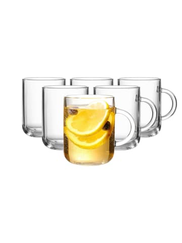 Ritzenhoff & Breker 6er Set Kaffee- / Glühwein-Gläser Marco 330 ml in transparent