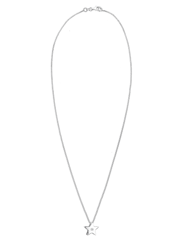 Elli DIAMONDS  Halskette 925 Sterling Silber Sterne, Stern in Weiß