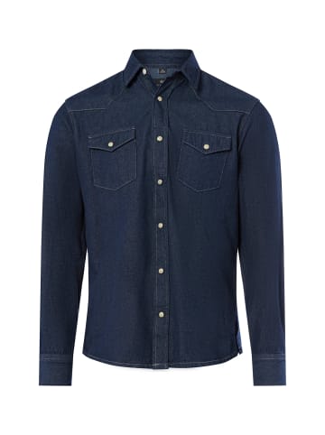 Nils Sundström Jeanshemd in dark stone