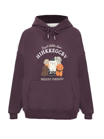 Homebase Damen Kapuzenpulli in Lila