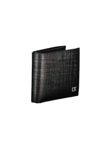 Calvin Klein Schwarz Leder Herren Geldbörse