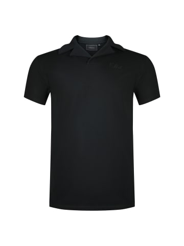 SikSilk Polo Shirt in black