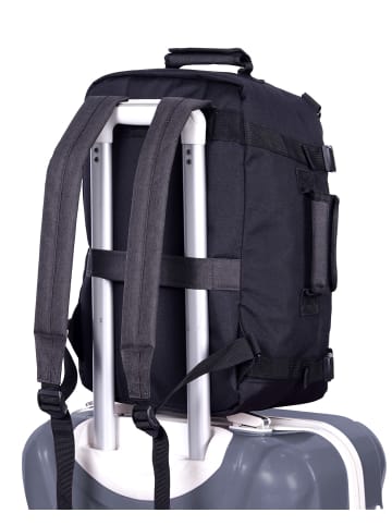 Hauptstadtkoffer blnbag M5 Handgepäck-Rucksack Ryanair 40x20x25 Backpack in Darkgrey / Grey