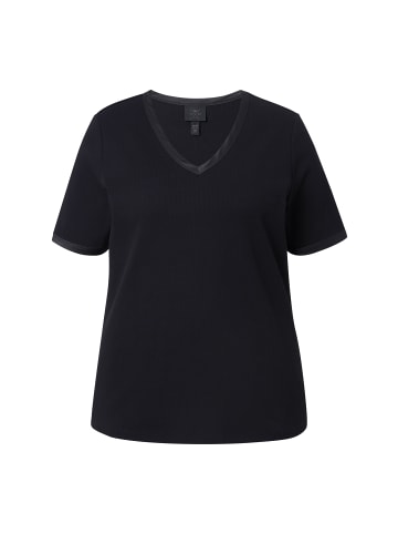 Ulla Popken Shirt in schwarz