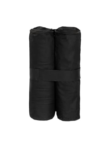relaxdays 4x Pavillongewichte in Schwarz