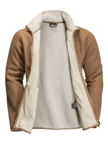 Jack Wolfskin Funktions-Fleecejacke ROBSON FJORD JACKET in Beige