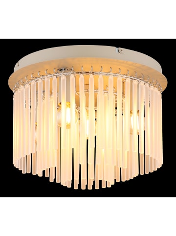 Globo lighting Deckenleuchte "GORLEY" in beige