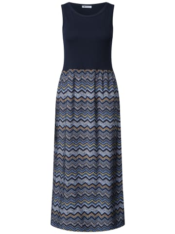 Street One Sommerkleid in marine mehrfarbig - 0001