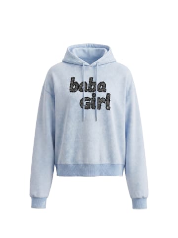 myMo ROCKS Women Hoodie in Blue