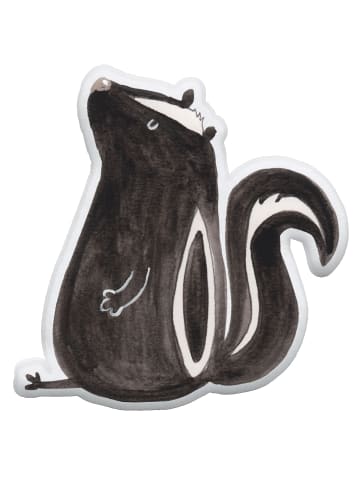 Mr. & Mrs. Panda kuschelfigur Stinktier Sitzen ohne Spruch in Weiß