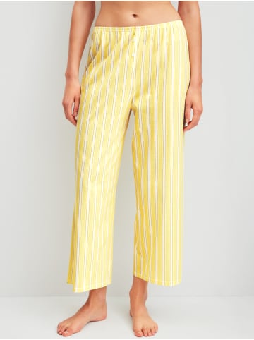 Calida 7/8-Pyjamahose in cream gold