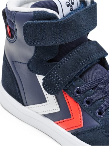 Hummel Hummel Klettverschluss Sneaker Slimmer Stadil Lebensstil Kinder in PEACOAT