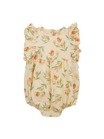 Noppies Latzhose Mequon in Fruit pattern Medium Yellow