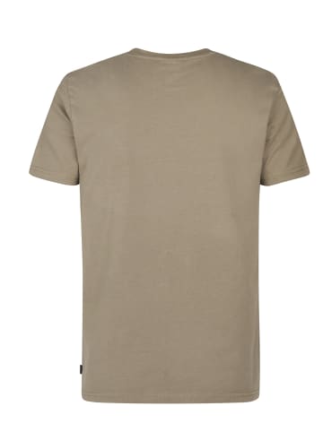Petrol Industries Logo T-Shirt Arapaho in Grün