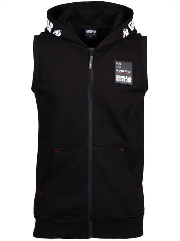 Gorilla Wear Milwaukee Kapuzenpulli mit Reißverschluss - Schwarz