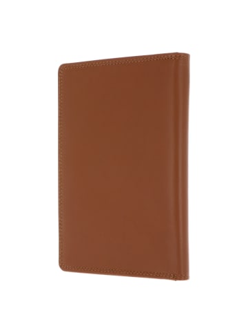 Golden Head Polo Geldbörse RFID Schutz Leder 11.5 cm in cognac