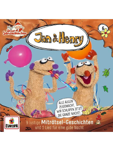 Sony Music Entertainment Jan & Henry 06. 9 lustige Miträtsel-Geschichten und 1 Lied