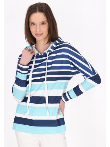 usha BLUE LABEL Women Hoodie in multicolor blue