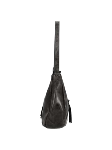 FREDs BRUDER Ever Faded Midi Hobo - Schultertasche 30 cm (faded black) in faded black