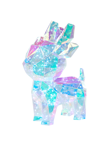 Beliani Dekobeleuchtung PIENI in Bunt - (W) 21 x (H) 35 x (L) 25 cm