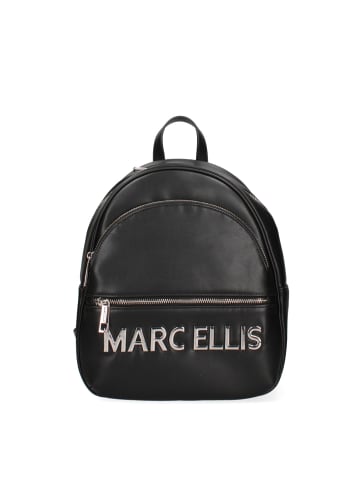 Marc Ellis Backpack in BLACK AND OFF SILVER
