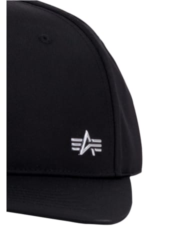 Alpha Industries Alpha Industries Snapback in black/metalsilver