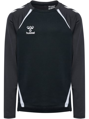 Hummel Hummel Sweatshirt Daumenlöcher Hmllead Kinder in BLACK/ASPHALT