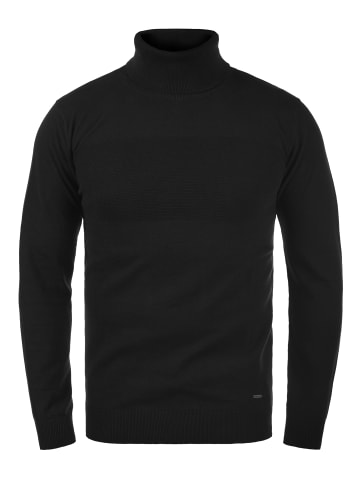 INDICODE Rollkragenpullover in schwarz