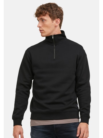 Jack & Jones Sweattroyer Bradley in Schwarz / hellgrau