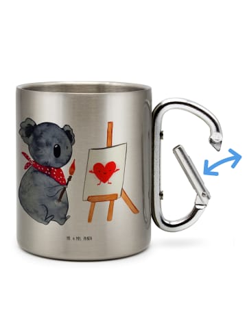 Mr. & Mrs. Panda Kaffeetasse Koala Künstler ohne Spruch in Silber