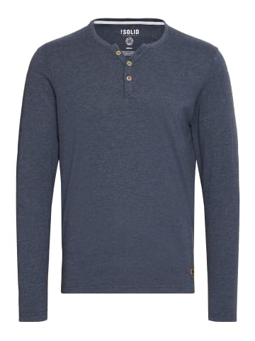 !SOLID Rundhalsshirt SDVolko in Blau