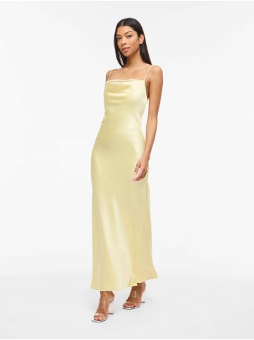 Vila Maxikleid in Pastel Yellow