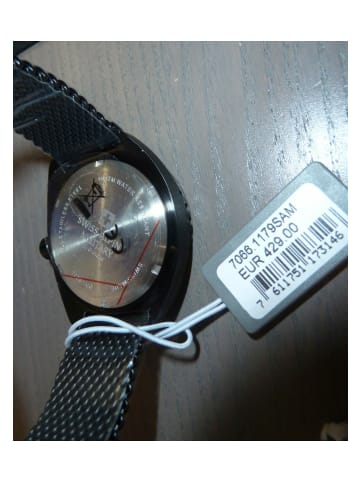 Swiss Alpine Military by Grovana Analoguhr für Herren in Schwarz