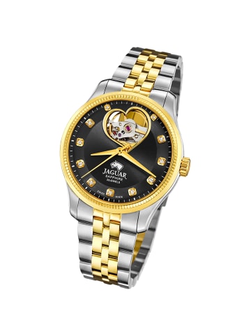 Jaguar Analog-Armbanduhr Jaguar Coeur silber, gold mittel (ca. 34mm)
