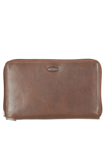 BRIC`s Monte Rosa - Kreditkartenetui 15cc 13.5 cm RFID (black) in braun