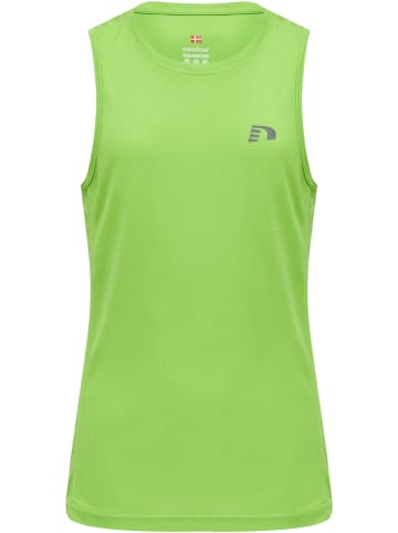 Newline T-Shirt S/L Kids Core Running Singlet in GREEN FLASH